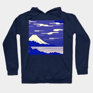 A pleasant moment in front of Mt. Fuji Hoodie